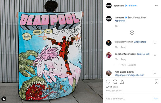 Deadpool Throw Blanket